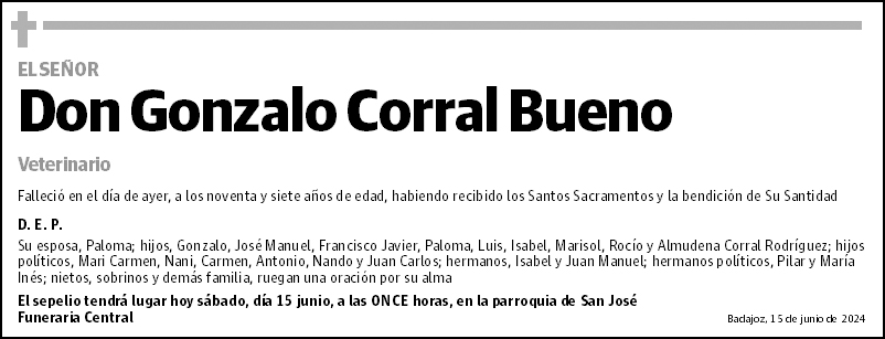 Gonzalo Corral Bueno