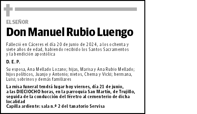 Manuel Rubio Luengo