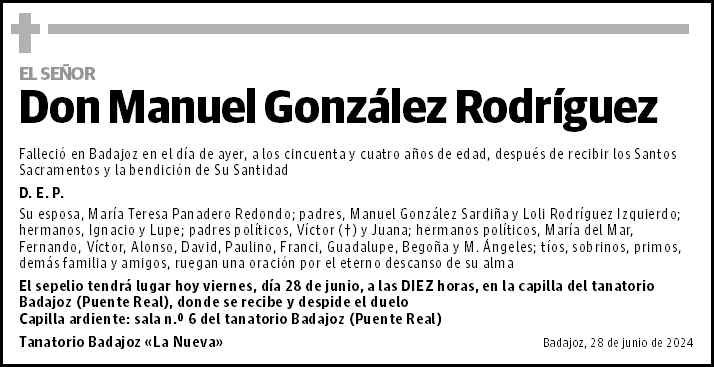 Manuel González Rodríguez
