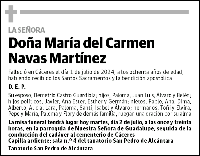 María del Carmen Navas Martínez