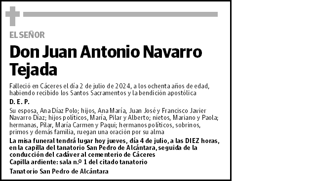 Juan Antonio Navarro Tejada