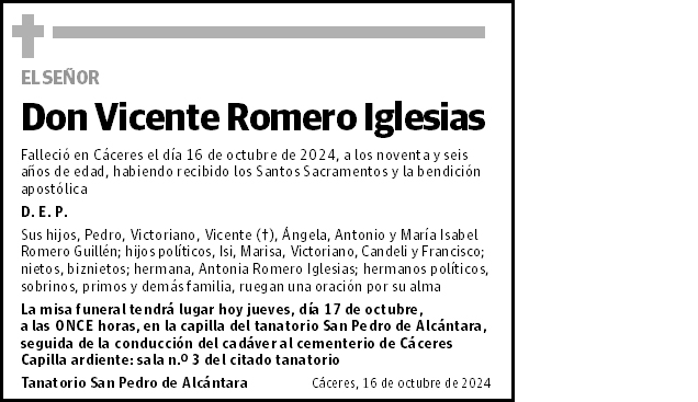 Vicente Romero Iglesias