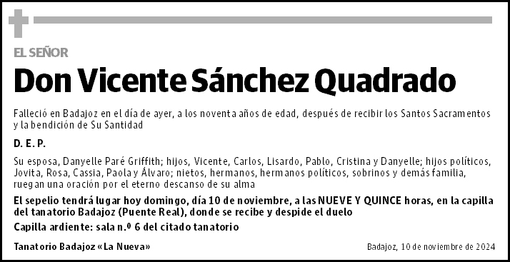 Vicente Sánchez Quadrado