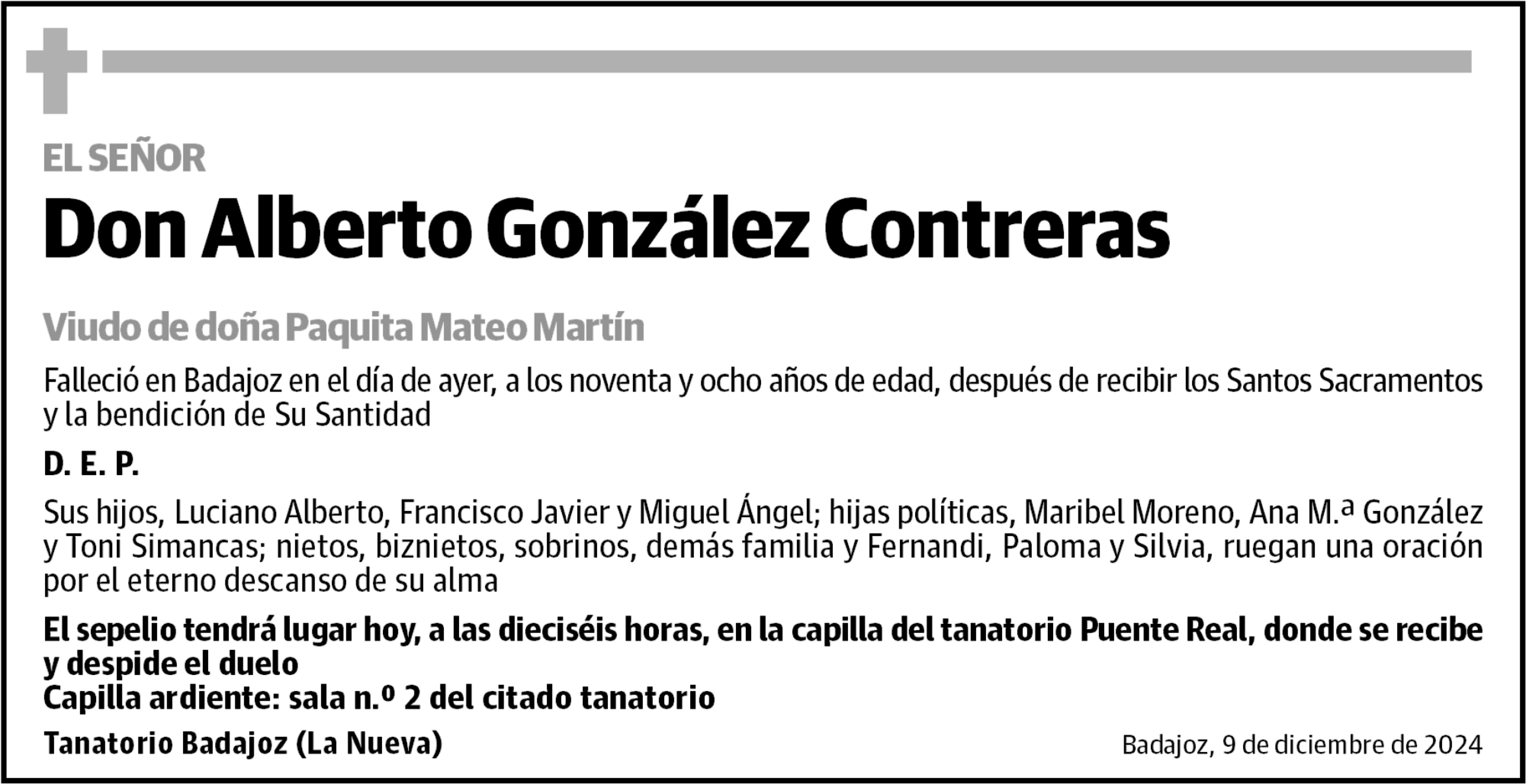 Alberto González Contreras