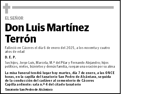 Luis Martínez Terrón