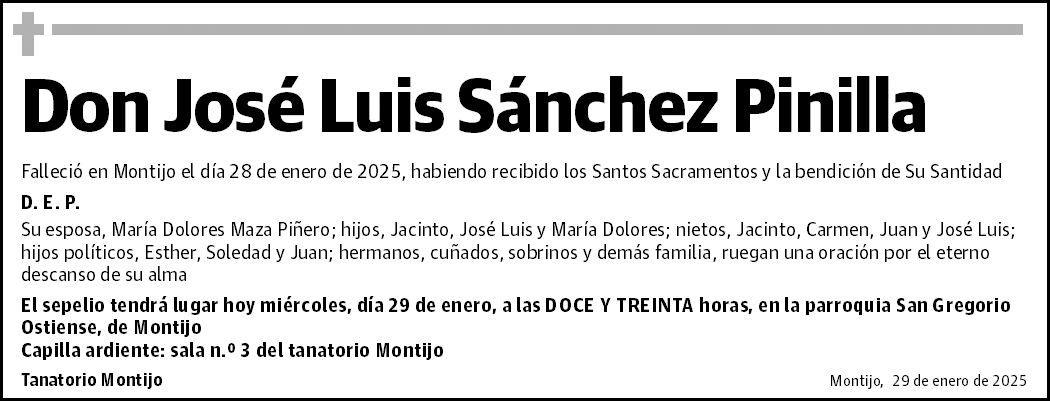 José Luis Sánchez Pinilla