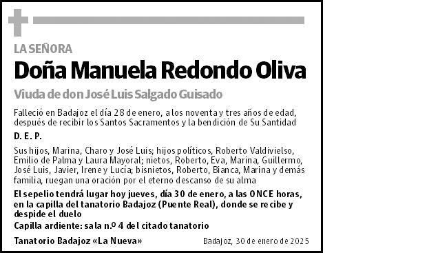 Manuela Redondo Oliva