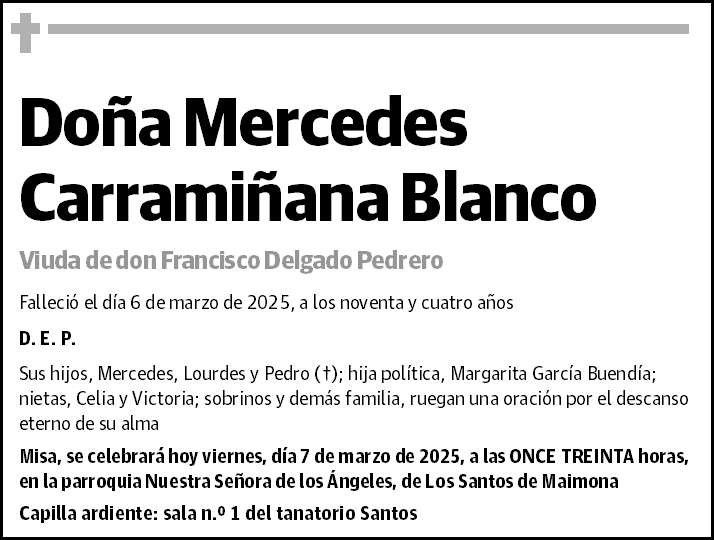 Mercedes Carramiñana Blanco