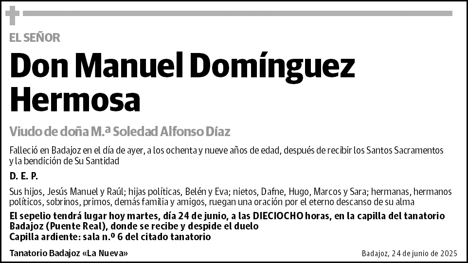 Manuel Domínguez Hermosa