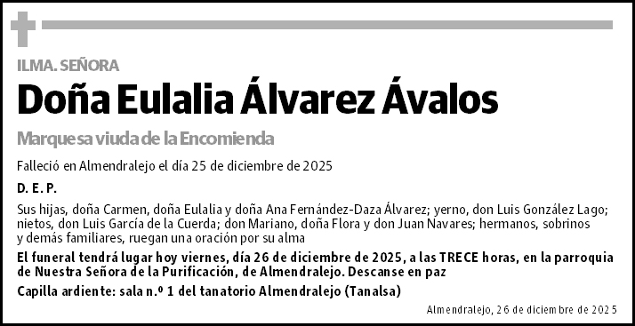 Eulalia Álvarez Ávalos