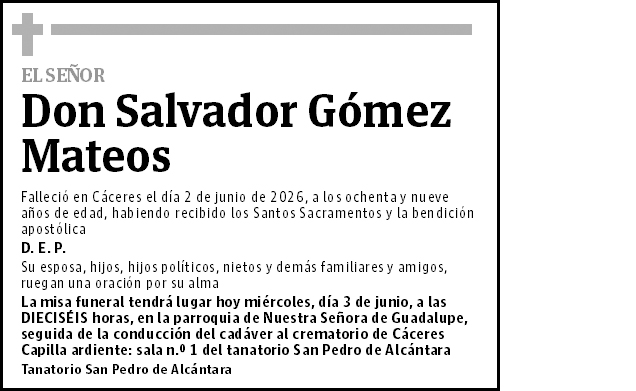 Salvador Gómez Mateos