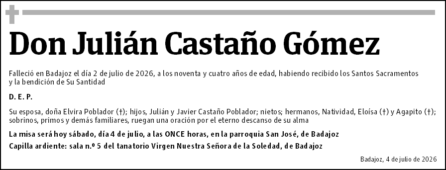 Julián Castaño Gómez