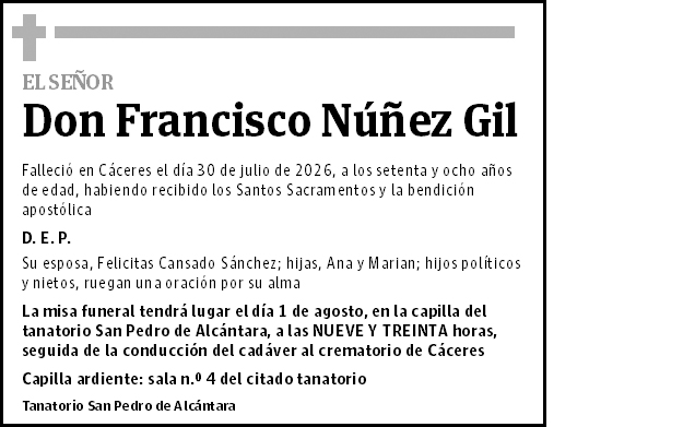 Francisco Núñez Gil