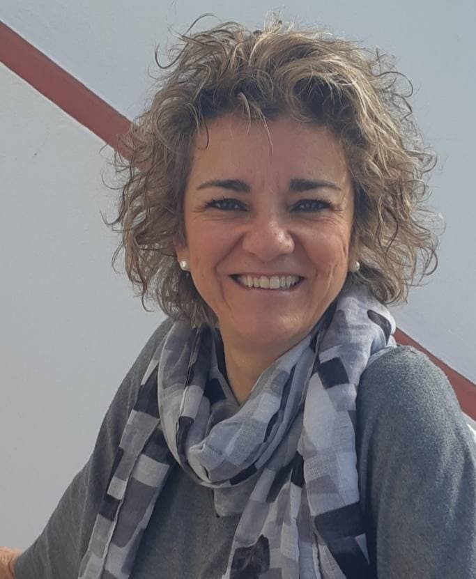 Mariluz Corchero Duarte, madre de alumno del IES 'Puente Ajuda' de Olivenza. /CEDIDA