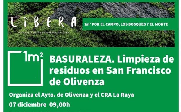 El Ayuntamiento y el Colegio Rural Agrupado La Raya organizan una jornada de 'Basuraleza'