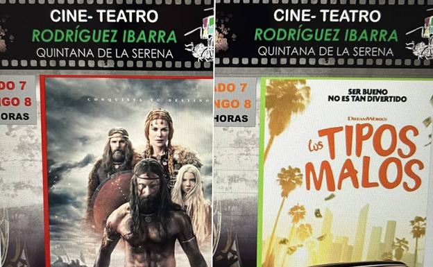 El cine regresa a la localidad con dos títulos de estreno