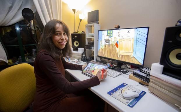 Inma González es la autora del vídeo de animación 'Martilandrán', del grupo Fônal 