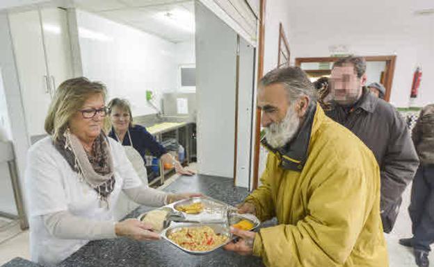Voluntariado en un comedor social de Badajoz 