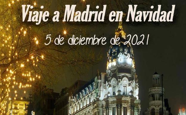 Últimos días para inscribirse al viaje para ver la iluminación navideña en Madrid