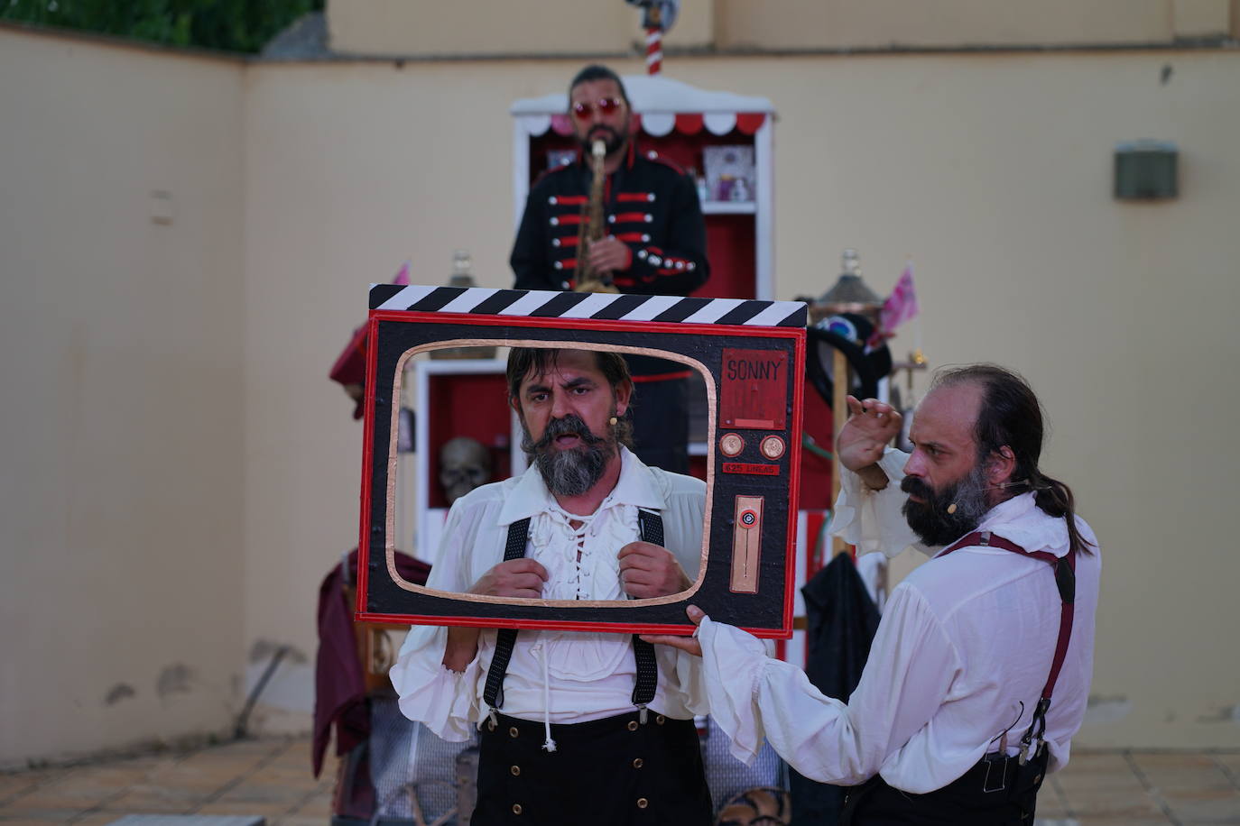 Un momento de la obra en su presentación /teatrapo