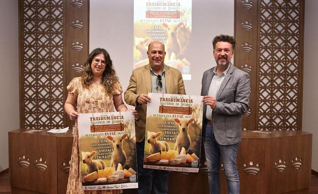 Presentación de Vive la Trashumancia y la Feria del Queso Artesano en la Diputación de Badajoz/Diputación de Badajoz