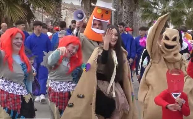 Desfile de carnaval en Villafranca /ARCHIVO HOY