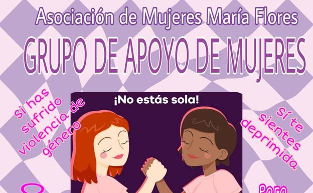 La asociación 'María Flores' pone en marcha un grupo de apoyo de mujeres para trabajar la salud mental