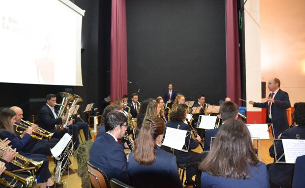 La Banda Municipal de Música en concierto.