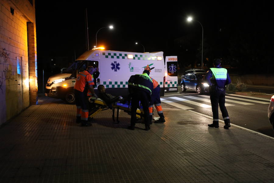 Un peatón atropellado en un paso de cebra de Mérida