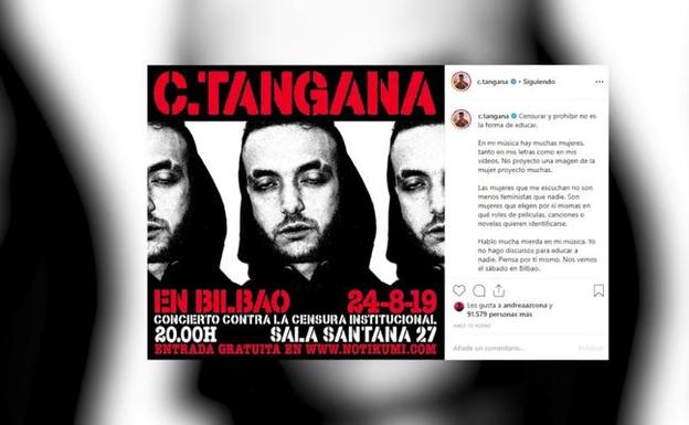 Resultado de imagen para c.tangana en bilbao