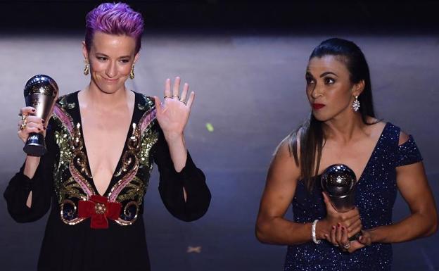 Resultado de imagen para Megan Rapinoe la elegida por la organizaciÃ³n
