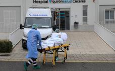 La residencia Quirón, en Cáceres, empezó a recibir mayores de residencias el 19 de marzo./HOY