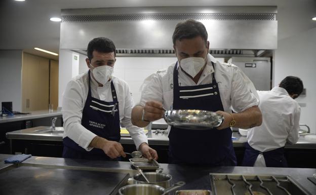 Ángel León, el chef de Aponiente. /