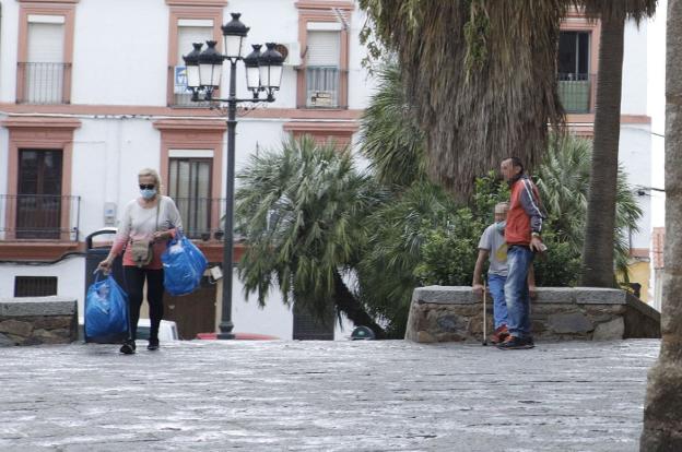 La conflictividad en la plaza de Santiago se ha acentuado en los meses posterores al confinamiento. / ARMANDO MÉNDEZ