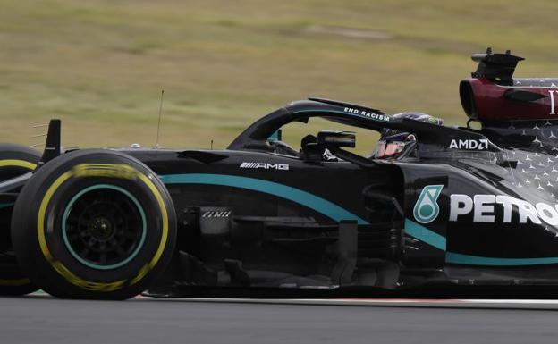 Lewis Hamilton se impone en Portimao. /Jorge Guerrero (Afp)