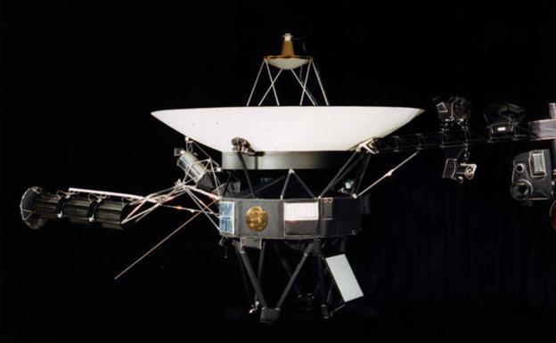 Imagen de la Voyager 2, gemela de la 1, en su viaje estelar./NASA