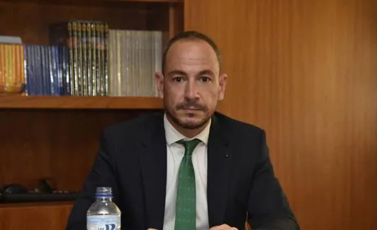 Pedro Herrera, director comercial agroalimentario del ámbito territorial de Extremadura y Sud Ibercaja
