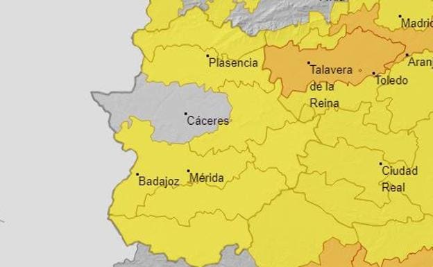 Casi toda Extremadura permanece este jueves en riesgo por altas temperaturas