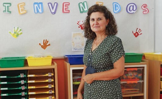 Ángela Egido, directora del colegio Alba Plata. 