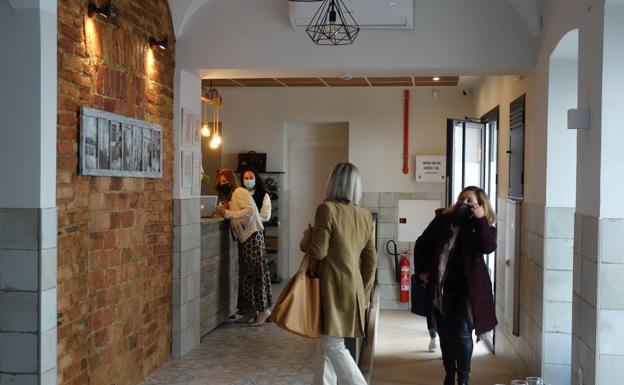 Área interna del nuevo hotel. 