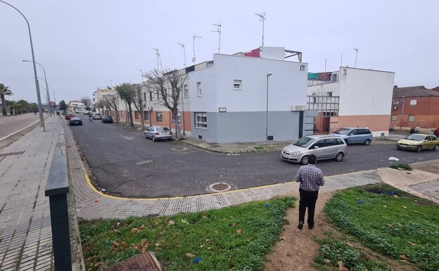 Vista de las viviendas desde la calle Alcántara. /J. M. ROMERO