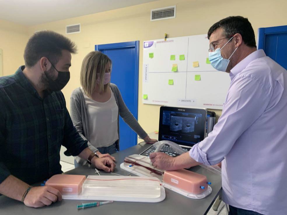 Alberto Moreno, Cristina Salas y Jacinto Salas, socios de Biotme.