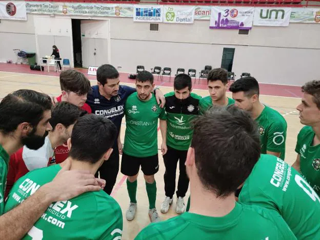 El Jerez se encomienda a su garra para ganar. / @JEREZFUTSAL