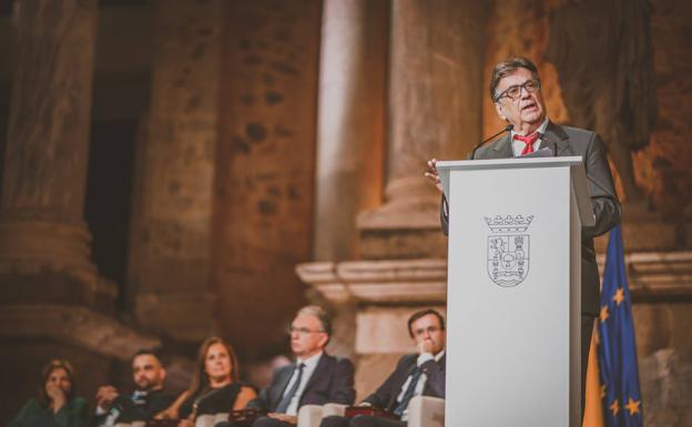 Este es el discurso completo de Landero en las Medallas de Extremadura
