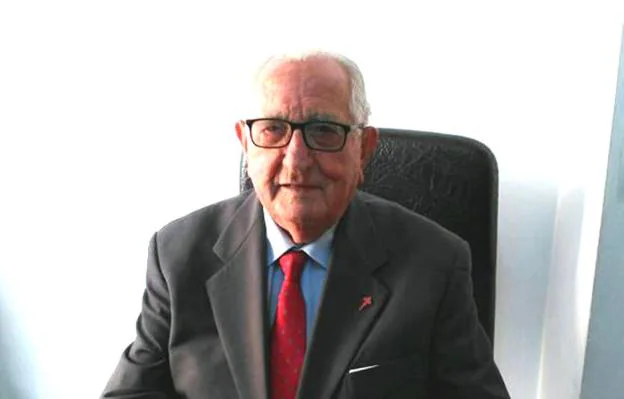 Martín Trinidad es juez de paz de La Zarza desde hace 47 años. 