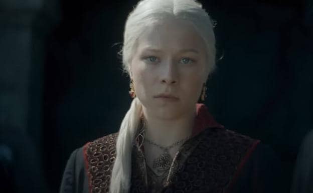 Rhaenyra Targaryen, in the seventh episode of 'The House of the Dragon'.