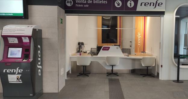 Nueva oficina de atención al cliente de Renfe en Mérida. / HOY