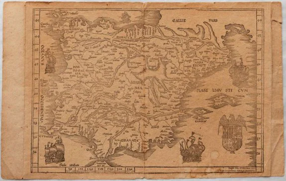mapa mas Un catálogo muestra el mapa más antiguo de la región que se  mapa mas