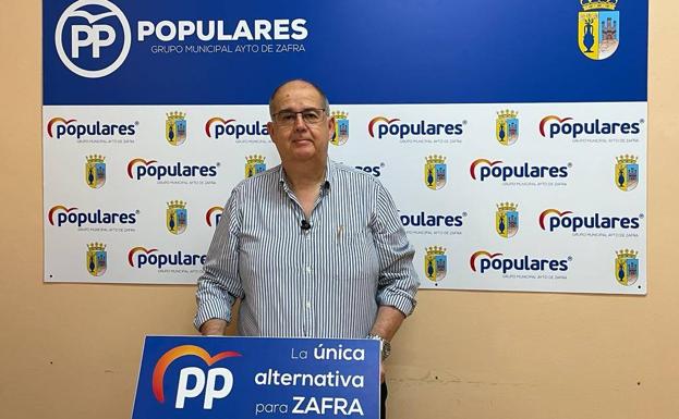 Juan Carlos Fernández durante la rueda de prensa /cedida