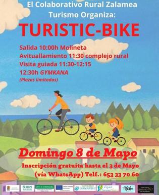 Cartel ruta 'Turistic-bike' /cedida